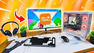I Built The CHEAPEST Gaming Setup From Temu...