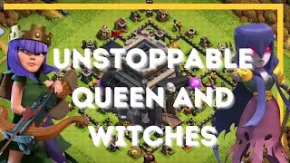 Queen and Witch attack for town hall 9 