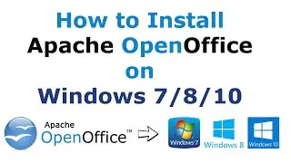 How to install apache OpenOffice 4.1.8 on windows 7/8/10