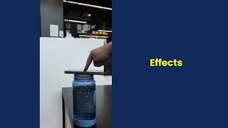 Using Capcut To Refill Water Using My Phone