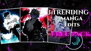 Trending manga edits pack | Alight motion [free qr xml /cc ]