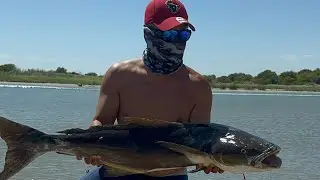 Jet ski fishing. Cobia hunt. Quick trip out of Matagorda Texas.