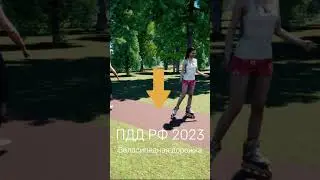 ПДД РФ 2024. Велосипедная дорожка. #Shorts