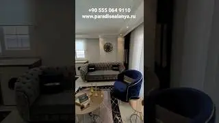 Недвижимость в Турции 🇹🇷 ДИЗАЙН 2+1 НЕДОРОГО 159000 € с ВНЖ под ключ Аланья Обагёл до моря 450 м.