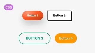 CSS Buttons Hover Effects HTML and CSS