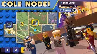 LEGO Legacy: Heroes Unboxed - Mind Games Chapter 3 Cole Node!