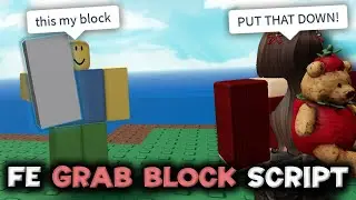 FE Grab Part Script Showcase - ROBLOX EXPLOITING