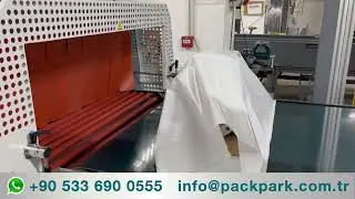 Elektrik Motoru Shrink Ambalajı, Tam Otomatik PE Shrink Paketleme Makinesi
