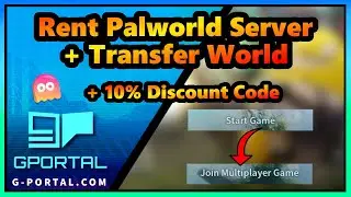 How to rent your Palworld Server + Transfer your Singleplayer World and Character | Gportal