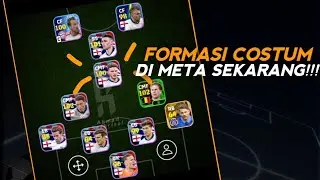 EMANG BOLEH SEMETA INI!!! INILAH FORMASI COSTUME META SEKARANG🤔 | eFootball 2024