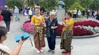 Тайский фестиваль в Саду Эрмитаж. Москва. Август 2024.