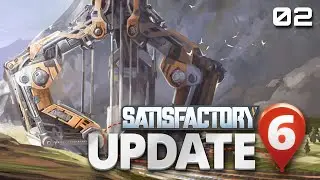 Space Elevator Parts- Satisfactory update 6  episode 2