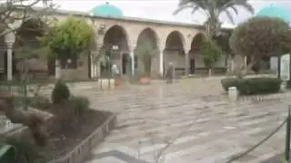 Jezzar Pasha Mosque (the white mosque), the old city of Acre, Israel
