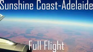 FULL FLIGHT | Sunshine Coast to Adelaide | A320 | Jetstar | JQ801