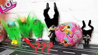КУКЛЫ ЛОЛ СЮРПРИЗ МУЛЬТИК! ЧТО ЭТО ЗА ЧУДИКИ? DOLL LOL SURPRISE FUNNY FAKE #lolsurprise #doll