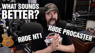 What Sounds Better? RODE Procaster or NT1? You Tell Me