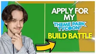 Enter my Theme Park Tycoon 2 BUILD BATTLE! (Roblox) - 4,000 subscriber special