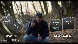 Synco G1 A1 & Rode Wirelles go // Sound Comparison // Best Microphones for Cameras // R5 ISO test