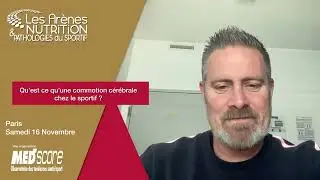 Interview Grégory MARQUET - Journée Nationale ARENES NUTRITION & PATHOLOGIES DU SPORTIF -16 novembre