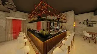 Bar and Performance Area Design