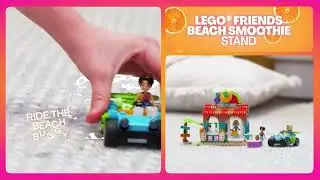Surf, sip & play with LEGO® Friends Beach Smoothie Stand