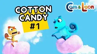 Cam & Leon | Cotton Candy #1 | Funny Cartoon | Cartoon for Kids