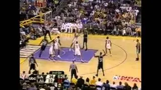 Tim Duncan - 36 pts, 9 reb, 5 ast vs Lakers (2003 WCSF GM4) (2003.05.11)