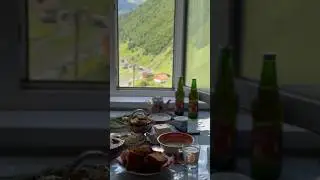 Обедаем в Бежта-гостевой доме 😋😋 #Бежта-гостевойдом #село #обеды