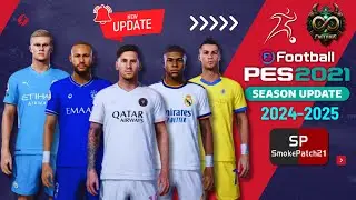 PES 2021 New Smoke Patch Update October 2024 | eFootball 2021 Patch Upddate