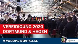 Vereidigungsfeier 2020 - Dortmund & Hagen - Polizei NRW Karriere