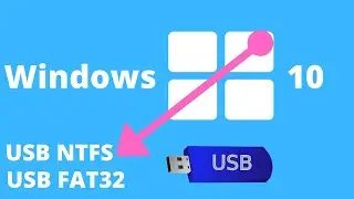 How to change the file system from NTFS to FAT32?
