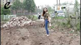 Deep in Mud at The Construction Site