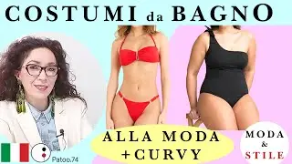 BIKINI e COSTUME INTERO tutte le TENDENZE MODA, Costumi da bagno anche Curvy con Stile |Patoo74