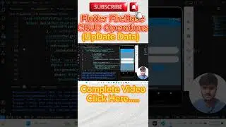 Data Base |CRUD Operation Update Data | Flutter Development#smartphone#flutter #mobileappdevelopment