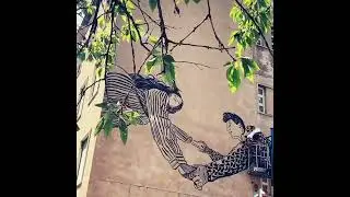 Street art by Alice Pasquini