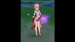 Yae Miko new idle animation Looks like beautiful 😍