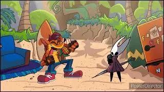 FNF Mashup Crash Bandicoot VS Hornet (Spin x Protector)