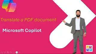 Translate a PDF with Copilot
