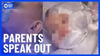 Parents Of Baby Attacked With Hot Liquid Speak Out As Hunt For Perpetrator Continues | 10 News First