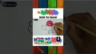 How to draw Bird || schoolx360 