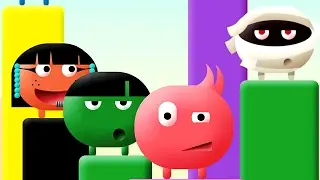 Thinkrolls - Веселые Шарики | 6 - 7 CHAPTER Развивающий мультик (ИГРА). Children's cartoon Game