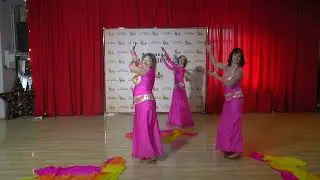 Весенняя капель, танец с сагатами, студия Фирюза