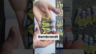 ✨🎆Discover the Beauty of DUSK Rembrandt Watercolors! #shortsart