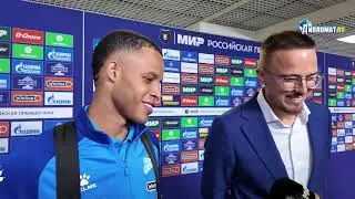 Педро - о главных качествах Максима Глушенкова: Грамотное расположение на поле, завершение и техника