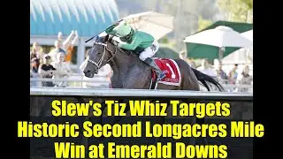 Slew's Tiz Whiz Targets Historic Second Longacres Mile Win at Emerald Downs