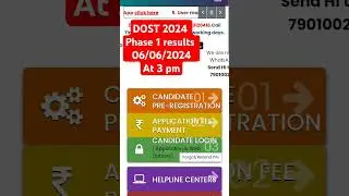 DOST 2024 phase 1 results