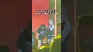 DETIK DETIK BLACKPINK DILEMPAR TISU😱 