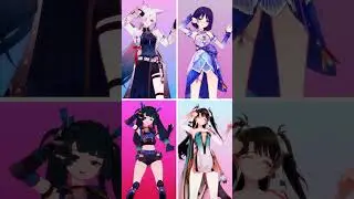 【ZZZ x WW x Honkai x Genshin MMD】Hold Up