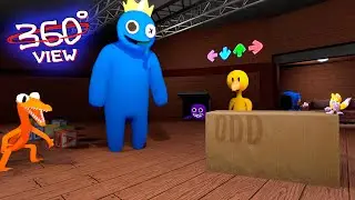 Vs Blue Rainbow Friend 360° FNF Animation