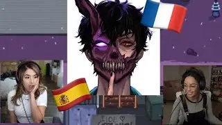 Corpse Husband speaking FRENCH and SPANISH